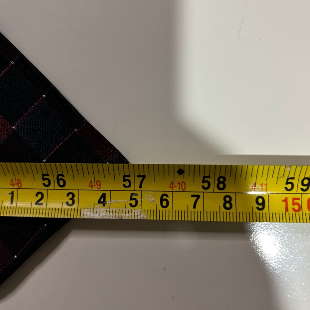 Roberto Villini Elegant Argyle Patterned Silk Tie… - image 7